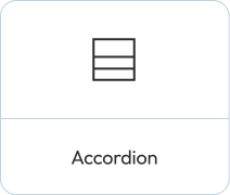 2 accordion block